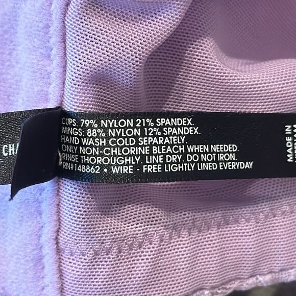 Torrid Curve Dream Wire Free Bra Everything Tattoo Purple Size 50B - Picture 8 of 8